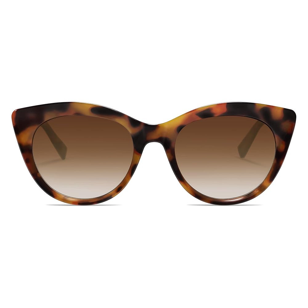 SOJOS Trendy Polarized Sunglasses for Women,Retro Cat Eye Womens Sun Glasses SJ2221 | Amazon (US)