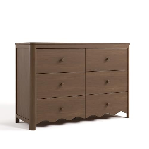Storkcraft Casablanca 6 Drawer Dresser (Hazelnut) – GREENGUARD Gold Certified, Nursery & Kids' ... | Amazon (US)