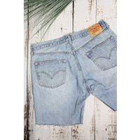 Levi's 501 Shorts Size 38, Light Blue Denim Bermudas in Xl W38 | Etsy (US)
