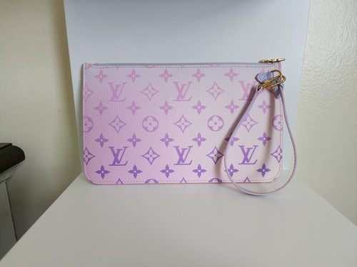 Louis Vuitton Monogram Spring In The City Neverfull Pochette Pouch | eBay US