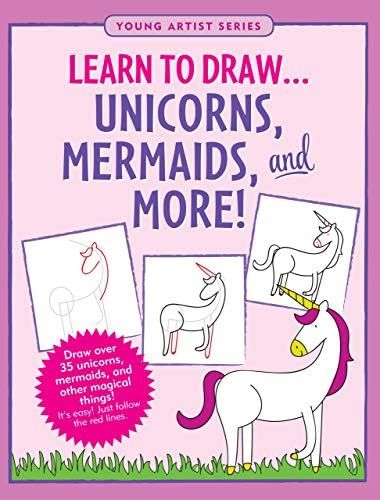 Learn to Draw... Unicorns, Mermaids & More (Easy Step-by-Step Drawing Guide) | Amazon (US)