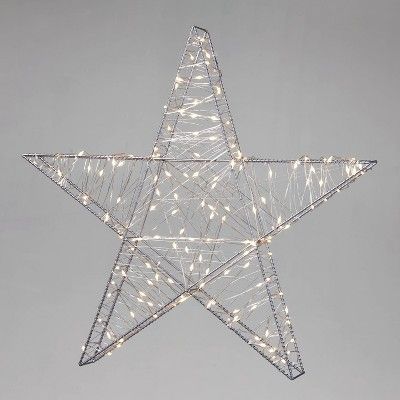 24in LED Dew Drop Star Frame Christmas Novelty Silhouette Light - Wondershop™ | Target