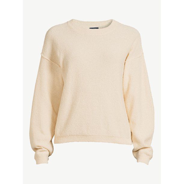 Scoop Women's Solid Pullover Sweater | Walmart (US)