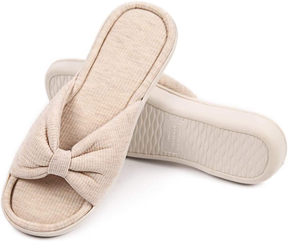 Caramella Bubble Womens Open Toe Summer Slippers Memory Foam Sandal House Ladies Slippers | Amazon (US)