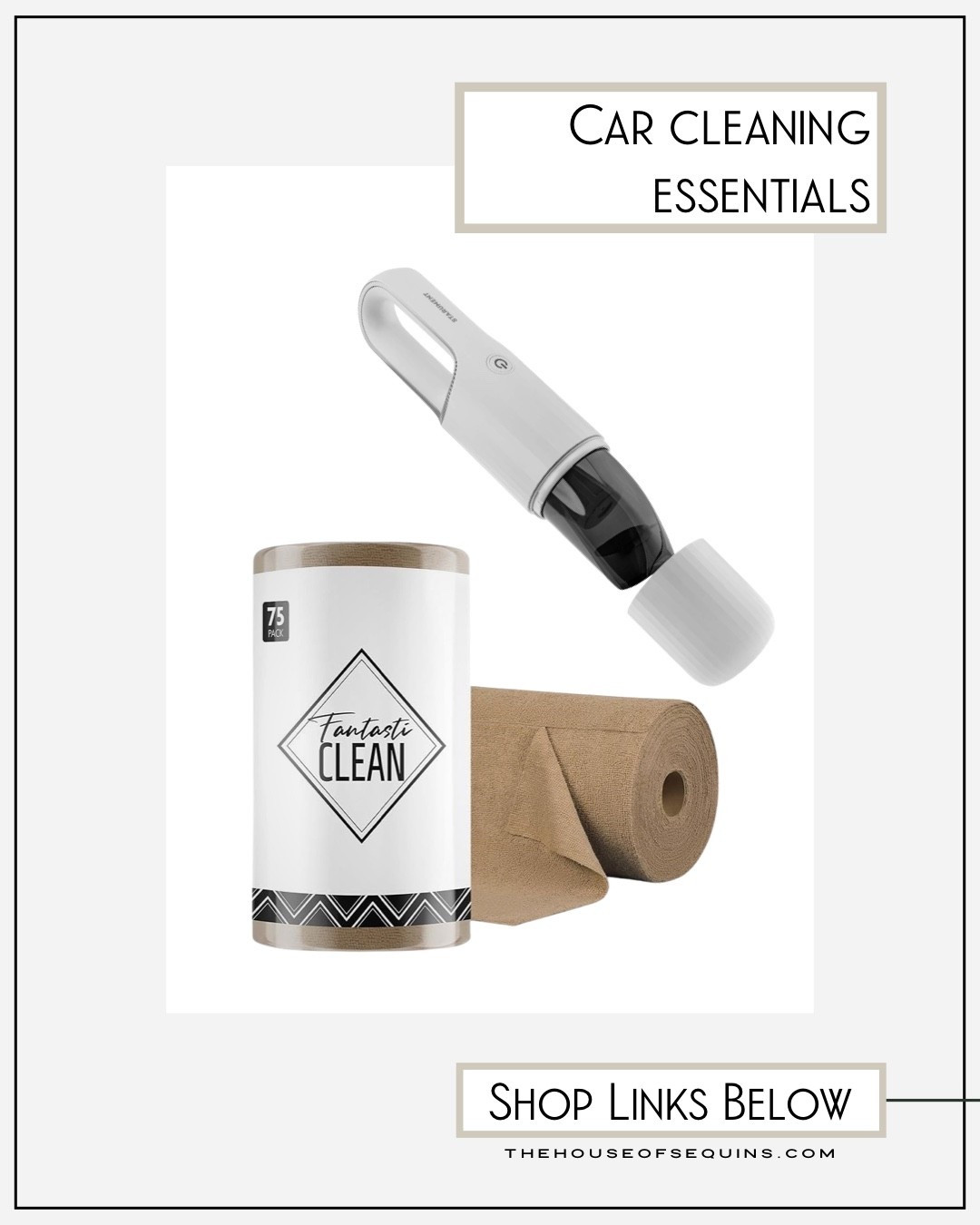 Car cleaning essentials