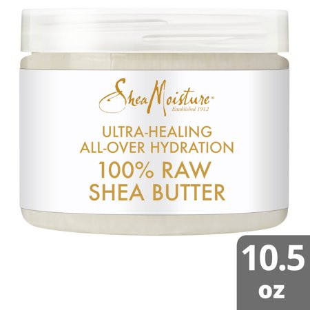 SheaMoisture for Ultra-Healing 100% Raw Shea Butter 10.5 oz | Walmart (US)
