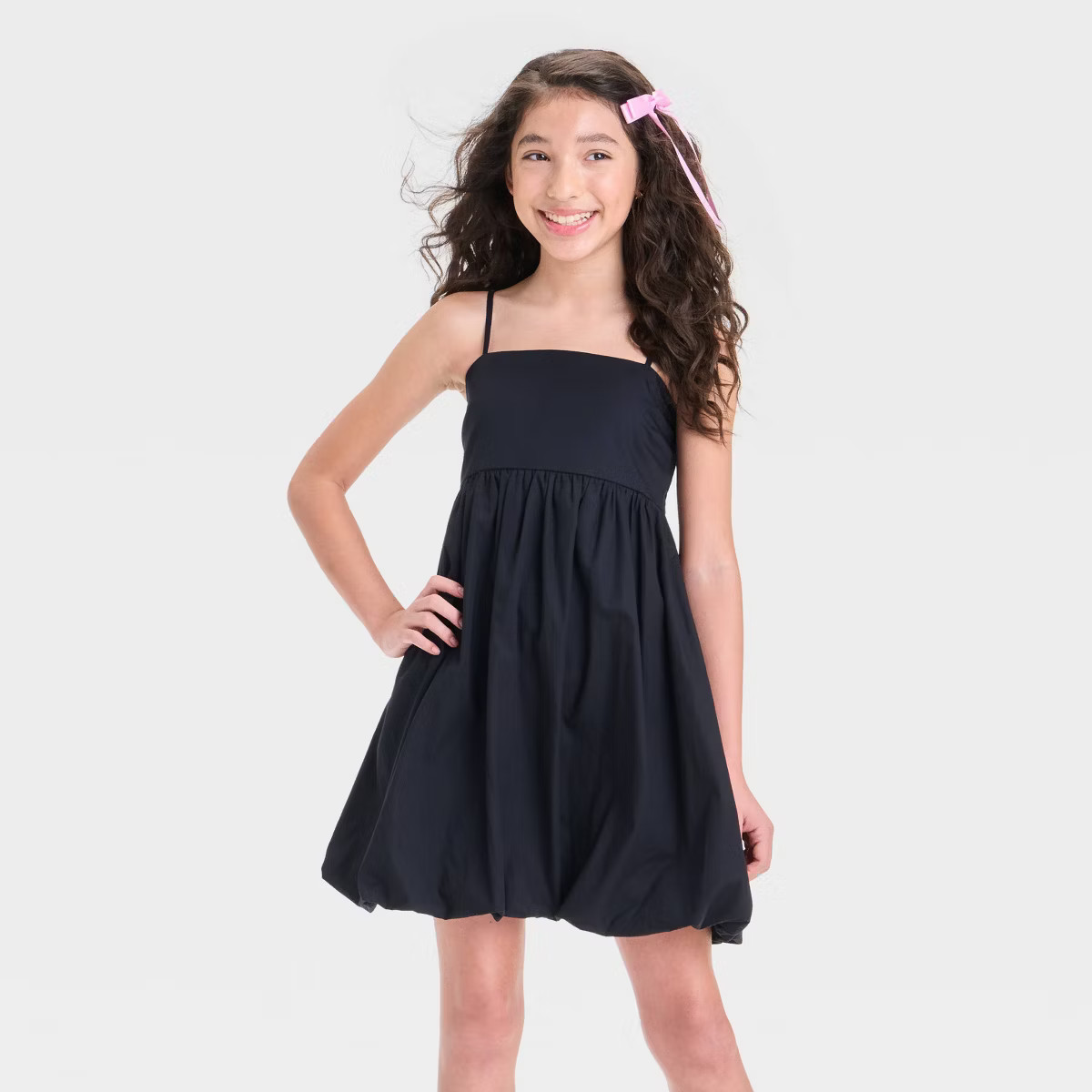 Girls' Strappy Babydoll Bubble Dress - art class™ | Target