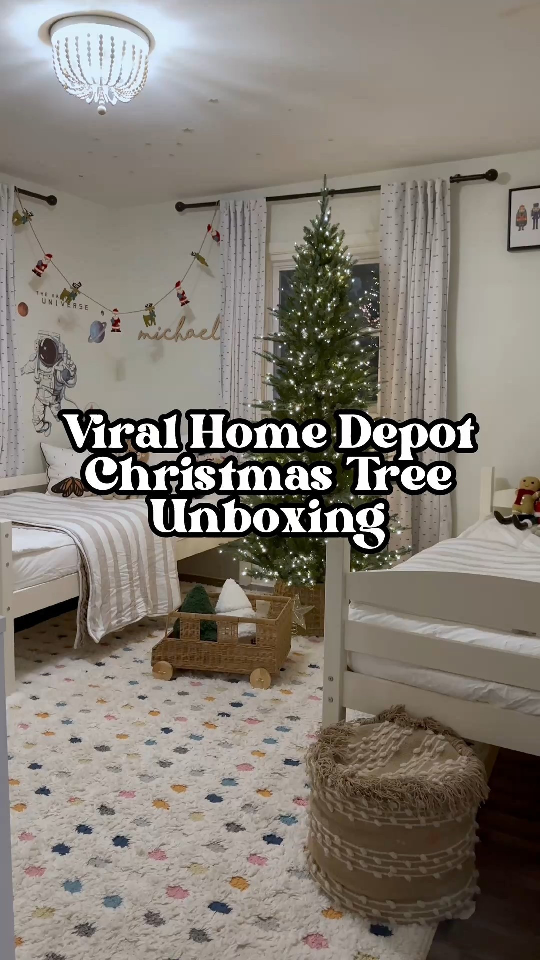 Guess what’s back in stock!! The viral home depot twinkling Christmas tree. You need to run and add to cart before they sell out like always! 

#LTKHome #LTKSeasonal