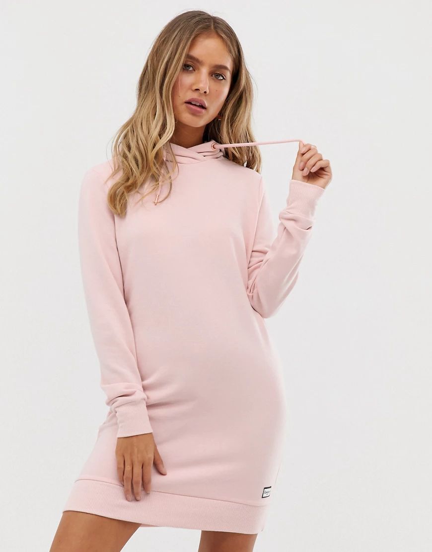 Superdry super soft sweater dress-Pink | ASOS (Global)