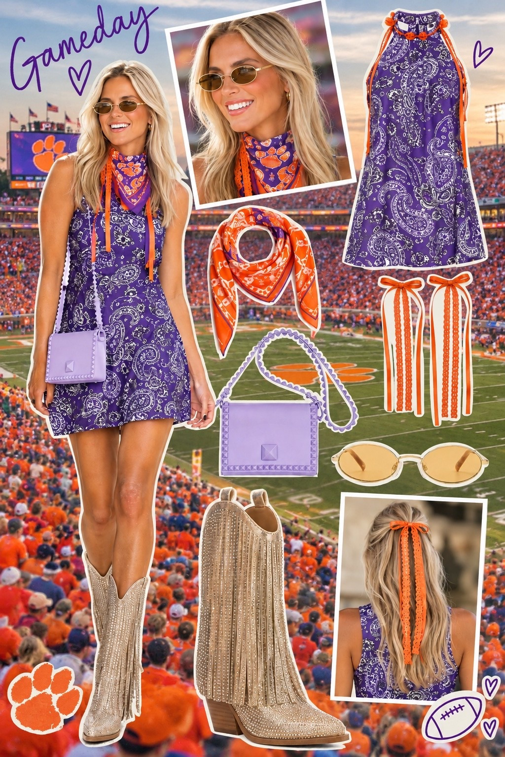 🏈 GAMEDAY FINDS 🏈

It’s officially college football season and I’m loving all the Gameday outfit finds! 🍂🏈 From cute skirts and denim to cowboy boots, fun accessories, and stadium-ready bags, these are some of my favorite affordable finds for cheering on your team!

Whether you’re headed to the stadium, watching from the couch, or meeting up with friends for Gameday, there’s something here for everyone! 🤎🧡❤️💙

Everything pictured is linked in my LTK! 🛍️✨

#LTKFinds #LTKStyle #CollegeFootball #CollegeGameday #GamedayStyle #GamedayOutfit #FootballSeason #FootballFashion #GameDay #FallStyle #FallFashion #AffordableFinds #AmazonFinds #TargetFinds #ShopMyStyle #LTKCreator #SaturdayFootball