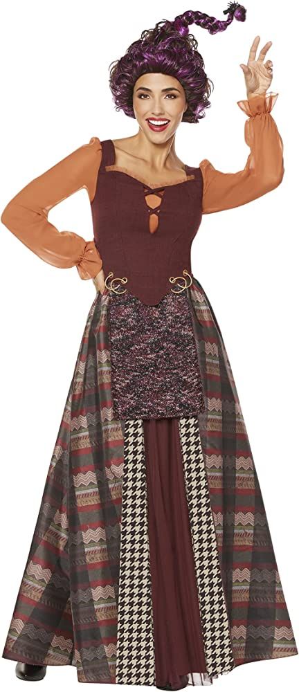 Spirit Halloween Adult Mary Sanderson Hocus Pocus Costume | OFFICIALLY LICENSED | Amazon (US)