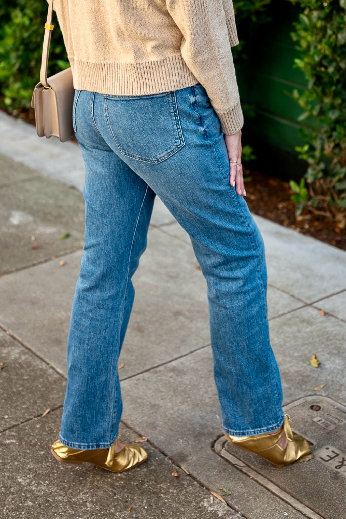 The 90s supermodel jeans of your dreams. Size down!

#LTKSummerSales #LTKxNSale #LTKStyleTip
