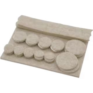 Heavy Duty Assorted Felt Pad Kit, Surface Protection, Self-Adhesive, Beige, 27-pc#046-0857-4 | Canadian Tire