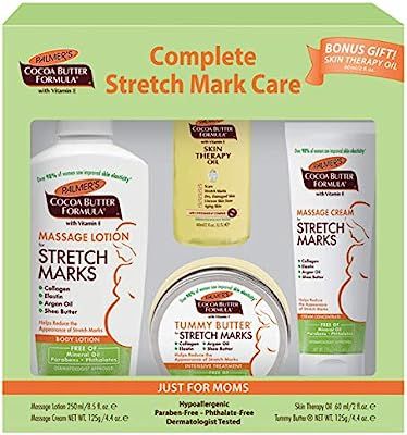 Palmer's Cocoa Butter Formula Complete Stretch Mark & Pregnancy Skin Care Kit | Amazon (US)