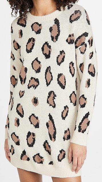 Gianna Leopard Sweater Dress | Shopbop