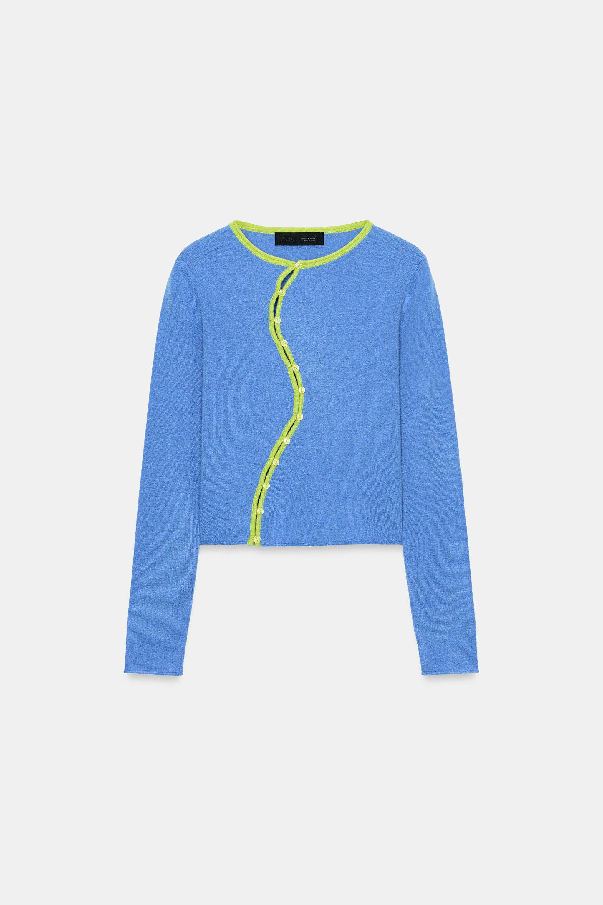 WRAP KNIT JACKET | Zara US