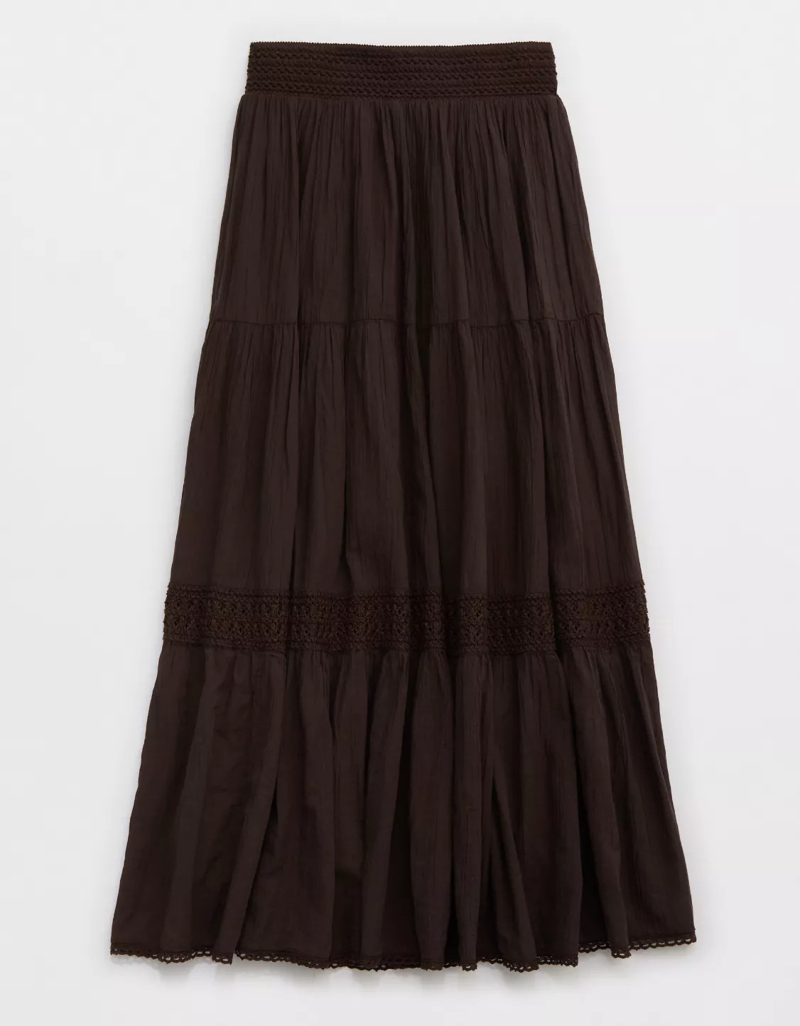 Aerie Crochet The Day Maxi Skirt | Aerie