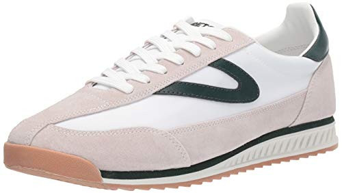 TRETORN Nyliteplus Women's Leather Lace-Up Casual Fashion Sneakers Classic Vintage Style, Light Grey, 10 | Amazon (US)