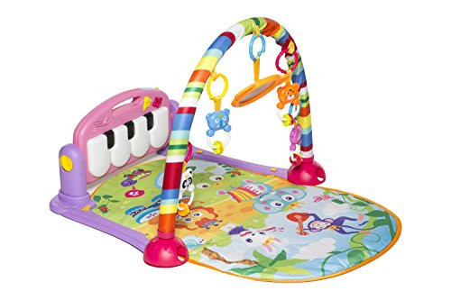 MooToys Kick and Play Newborn Toy with Piano for Baby 1 - 36 Month, Lay and Play, Sit and Play, Acti | Amazon (US)