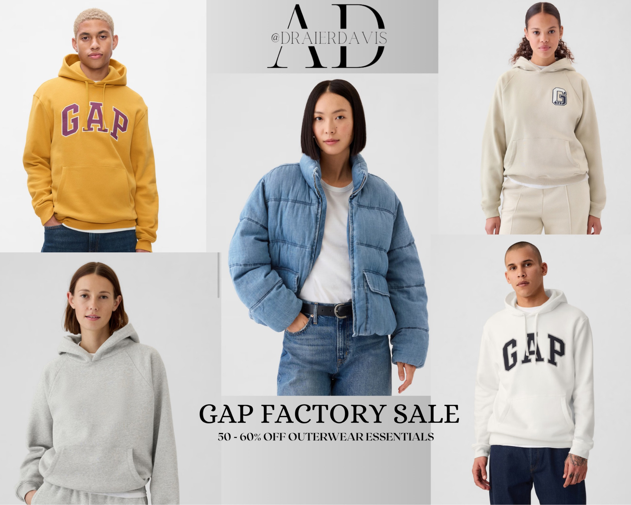 GAP has an unbelievable sale happening right now! Perfect time to grab some quality hoodies, jackets, and denim for the new year! #GapFactory #essentials #outerwear 

#LTKHoliday #LTKGiftGuide #LTKSaleAlert