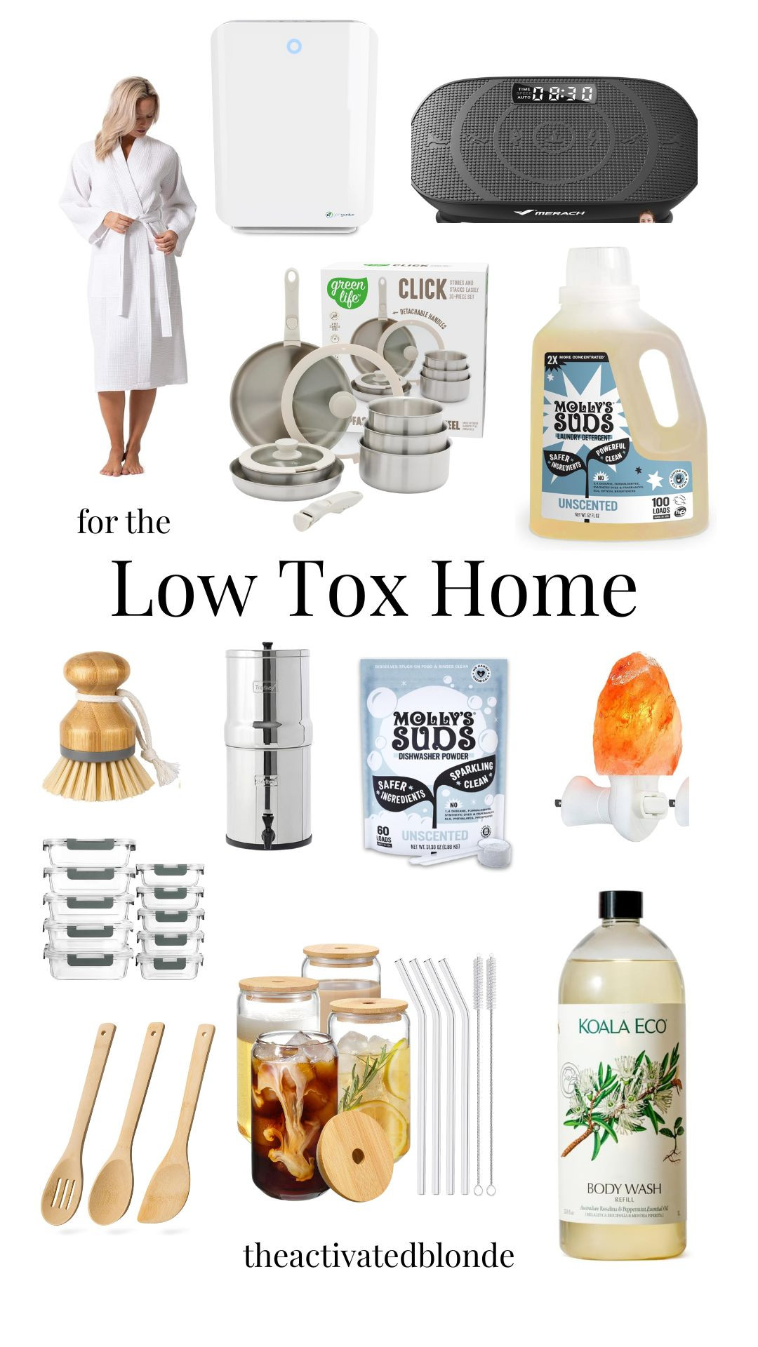 low tox home #toxinfree #lowtoxin #homeessentials #holistic #clean #cleanhome #cleanliving  

 #LTKGiftGuide #LTKHome #LTKFindsUnder100