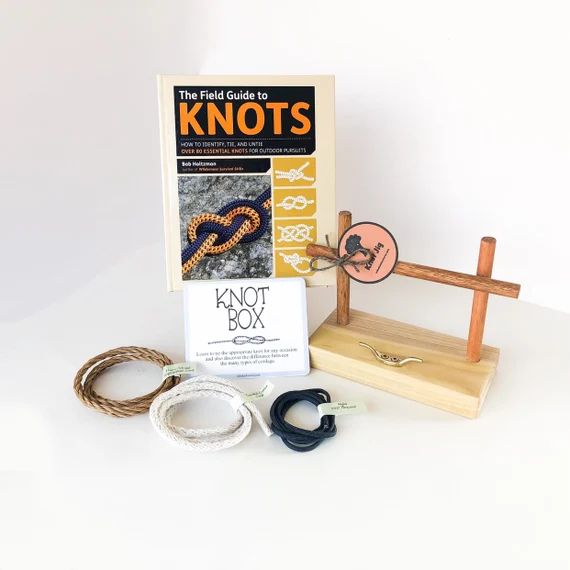 Knot Learning Kit - Adventure Box, Charlotte Mason Handicraft, Knot Tying Jig, Learning Toys, Han... | Etsy (US)