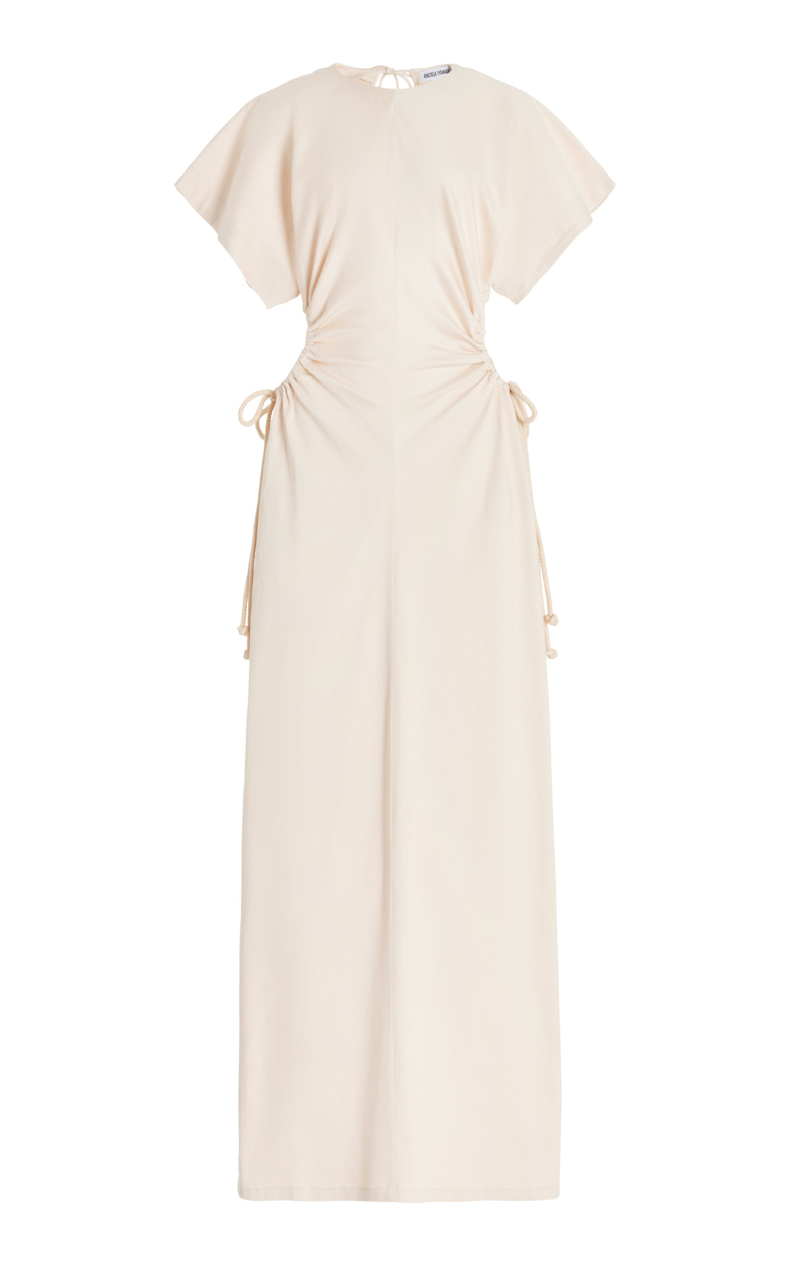 Andrea Iyamah - Peta Cutout Organza Maxi Dress - White - S - Moda Operandi | Moda Operandi (Global)