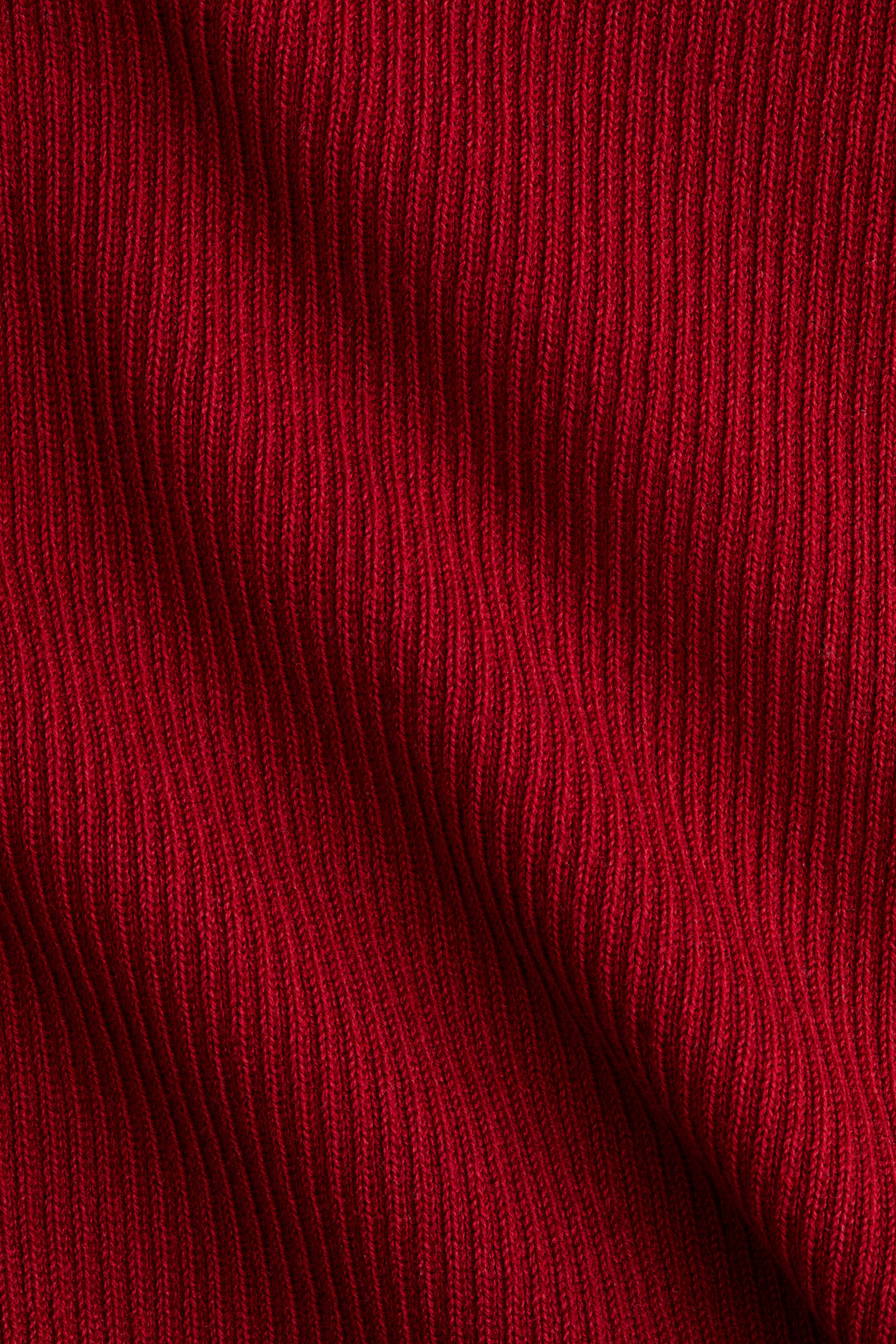 Ribbed Dress with Flared Skirt | H&M (US + CA)