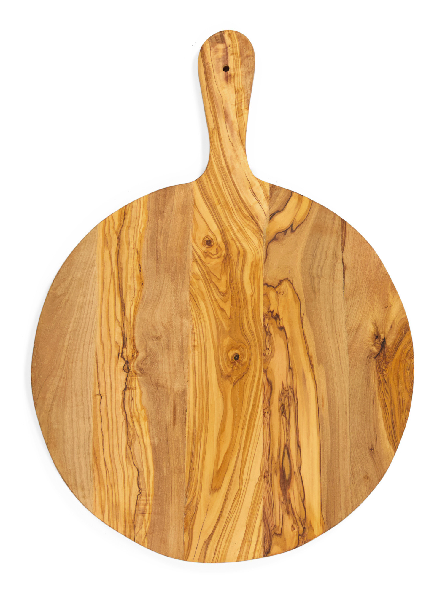 Made In Italy 15in Round Olivewood Cutting Board | TJ Maxx