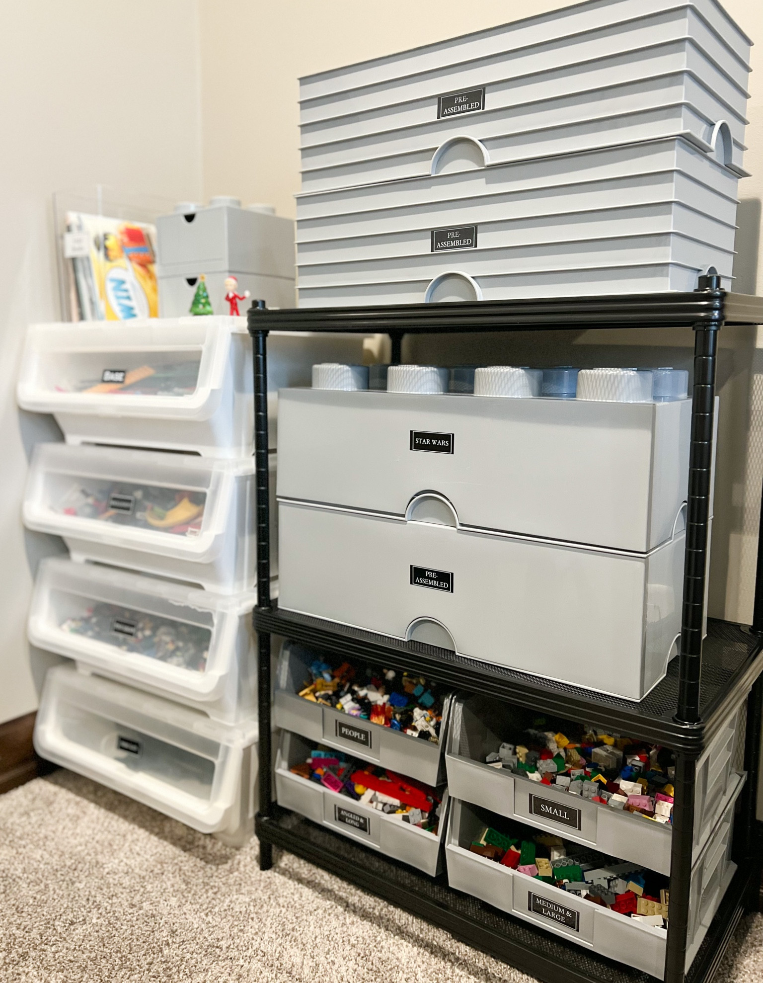 Don’t know what to do with all those Lego’s your kids got for Christmas? 🤔

Keep all those little pieces contained with the Lego organizers from @thecontainerstore 😍

#LTKhome #LTKkids #LTKfamily