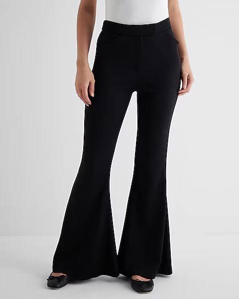 High Waisted Wide Flare Pant | Express
