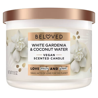 Beloved White Gardenia & Coconut Water 2-Wick Candle - 11.5oz | Target
