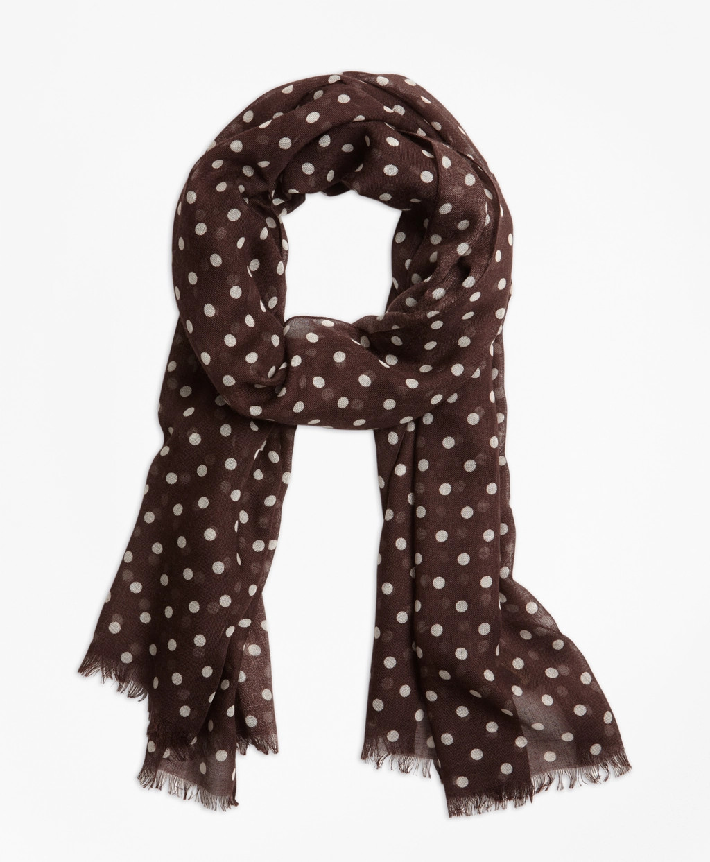 Brooks Brothers Men's Polka Dot Scarf | Brooks Brothers