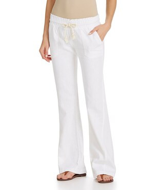 Oceanside Linen Blend Wide Leg Pants | Dillard's