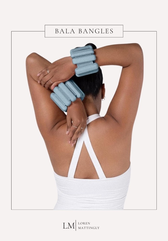 I love my Bala Bangles because they are such a simple way to make a workout more effective without adding more intensity. Even with a full home gym, I use these all the time because they increase time under tension and make basic movements work harder without beating up your joints or spiking cortisol. If you are focused on building lean muscle in a smart, hormone-supportive way, these are such an easy add.

Here’s how I use mine:
• 10–15 minute upper body finishers with lateral raises, front raises, and tricep kickbacks
• Glute work like kickbacks, fire hydrants, and walking lunges
• On walks for a light arm pump
• During core work to challenge stability.

They’re simple, effective, and make even short sessions count. Linked my exact pair here (blue, 3 lbs). 🤍

#balabangles

#LTKActive #LTKfitnessgoals