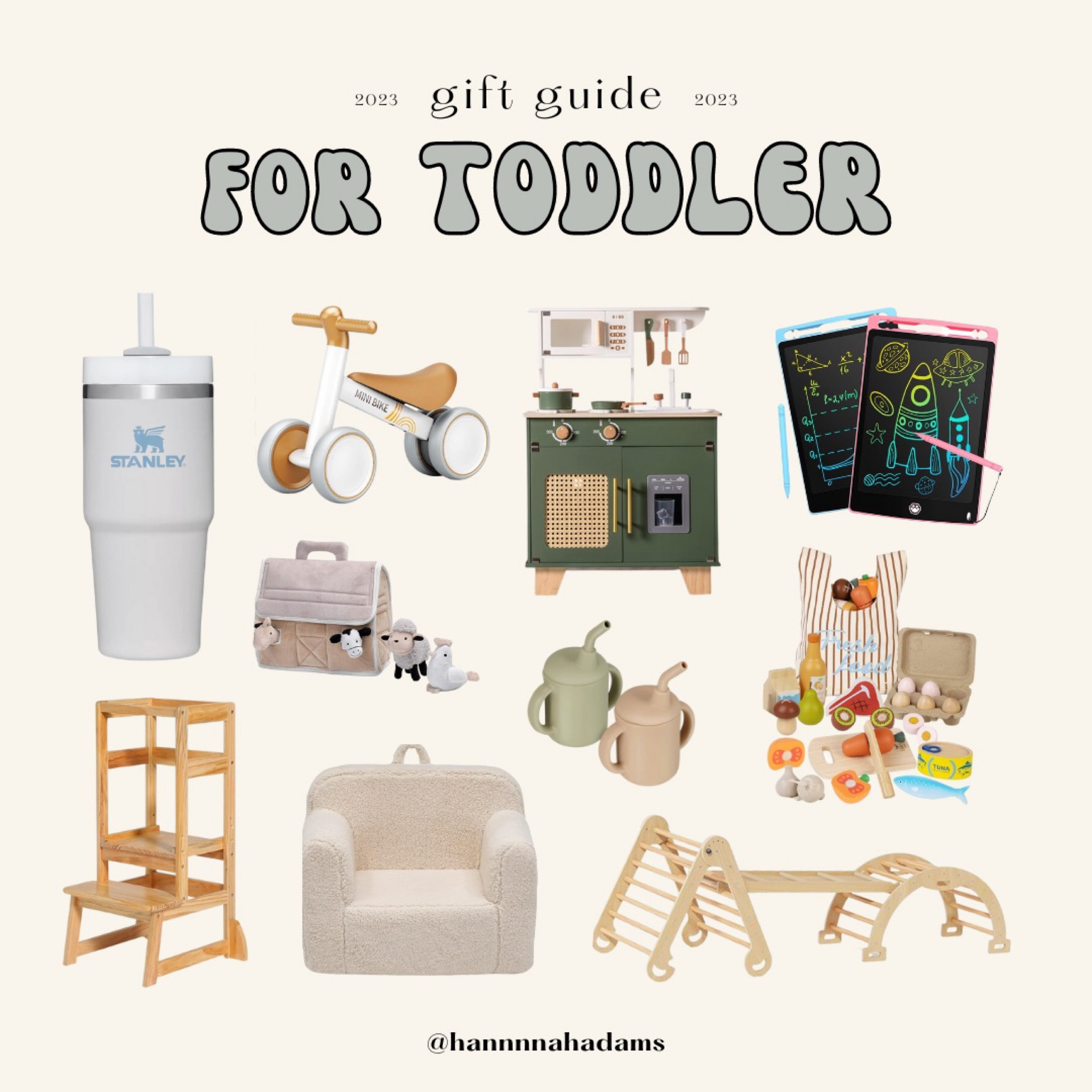 Gift guide for toddler!! 

Toddler toys | gifts for baby | Christmas gifts | holiday | kids toys | Amazon | gifts under $100

#LTKHoliday #LTKkids #LTKGiftGuide