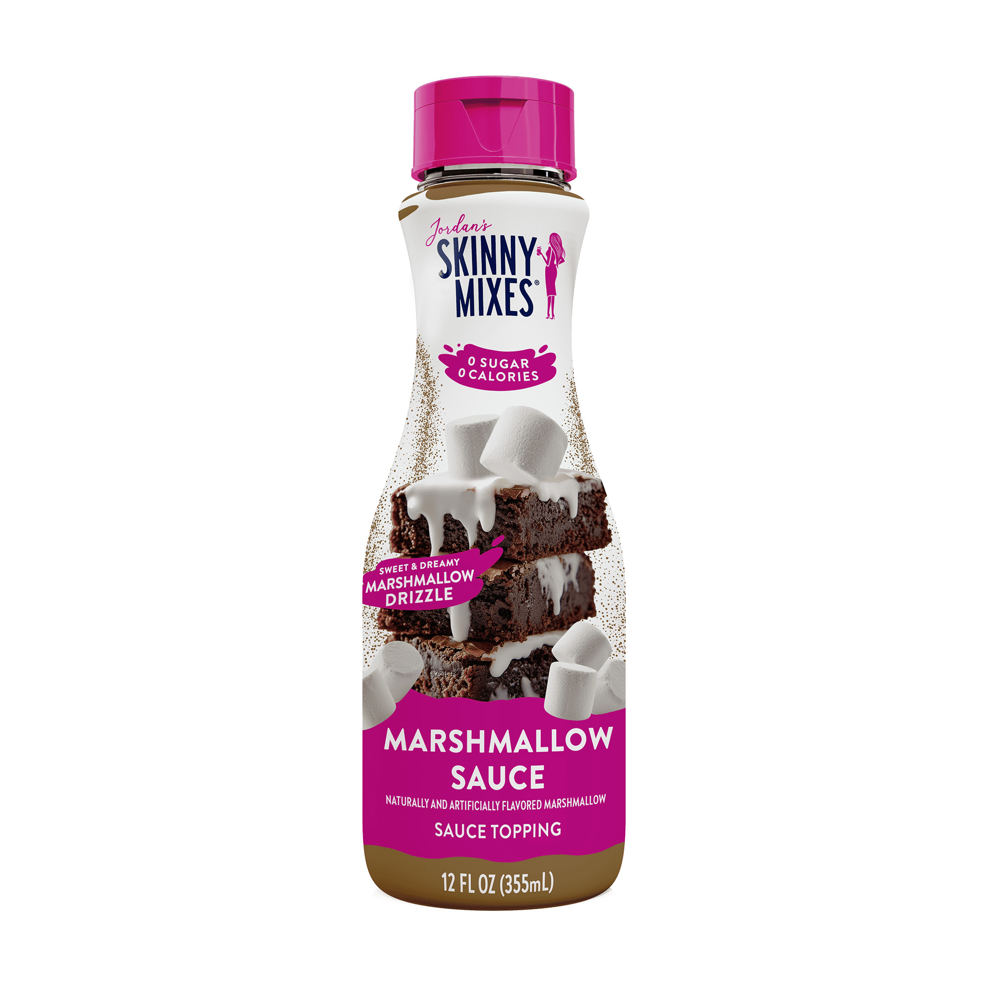 Jordan's Skinny Mixes Sugar Free Marshmallow Sauce (12 fl oz) - Walmart.com | Walmart (US)