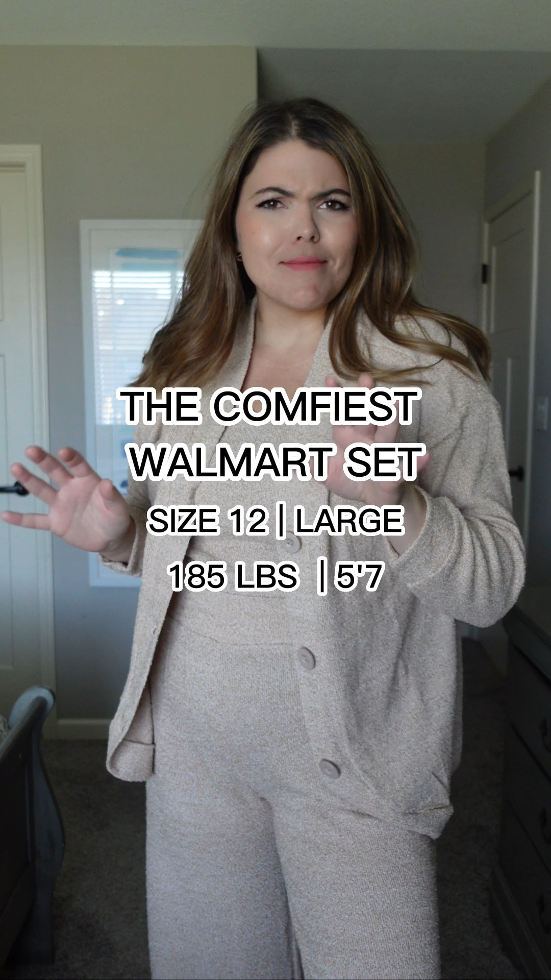 Walmart lounge set
Joyspun lounge set- feels similar to barefoot dream
Size large! 

#LTKstyletip #LTKcurves #LTKSeasonal