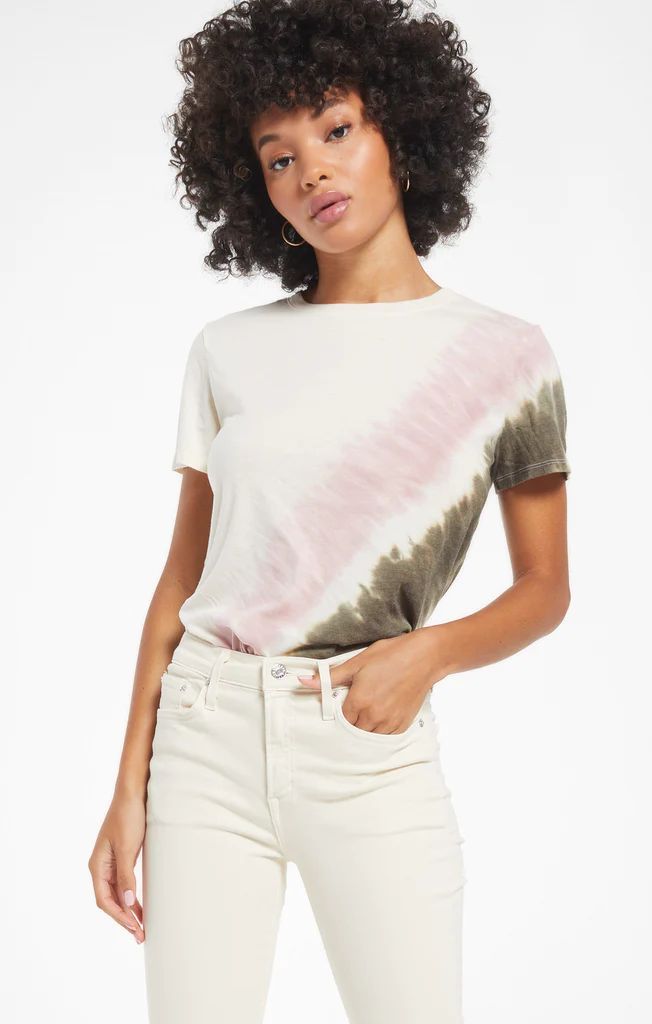 Easy Stripe Tie-Dye Tee | Z Supply