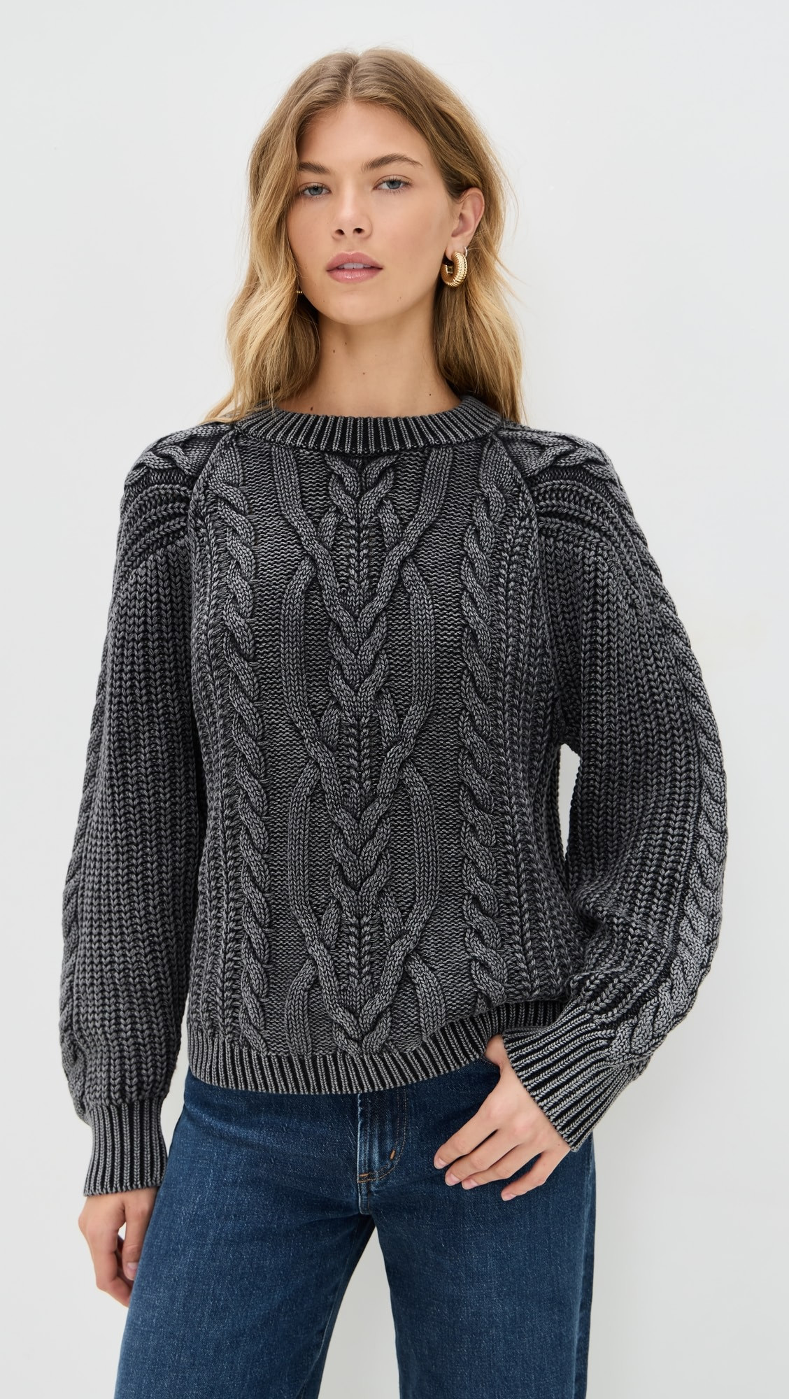 Frankie Cable Pullover | Shopbop