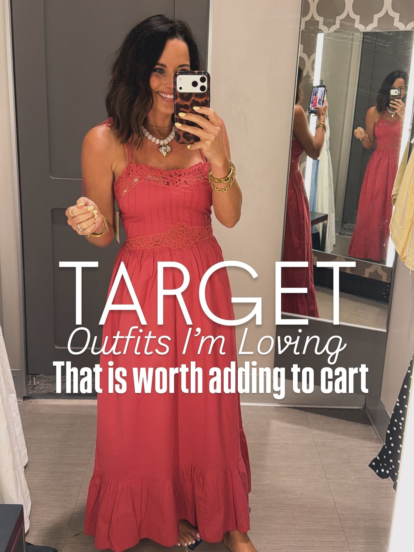 Target knocked it out of the park with the new spring & summer haul. Especially with gorgeous dress!👏It’s giving major Anthro vibes, & Definitely a must have!

I’m 5’2 127 lbs in a small in almost everything except the gingham shorts I have on a xs!

#targetstyles  spring fashion gingham dress, maxi dress , spring jacket , target new arrivals, target haul , Anthro look for less, butter yellow, spring outfits, polka dot pants, linen wide leg pants, Easter dress, yellow dress spring break, linen shorts , anthro style, leggings