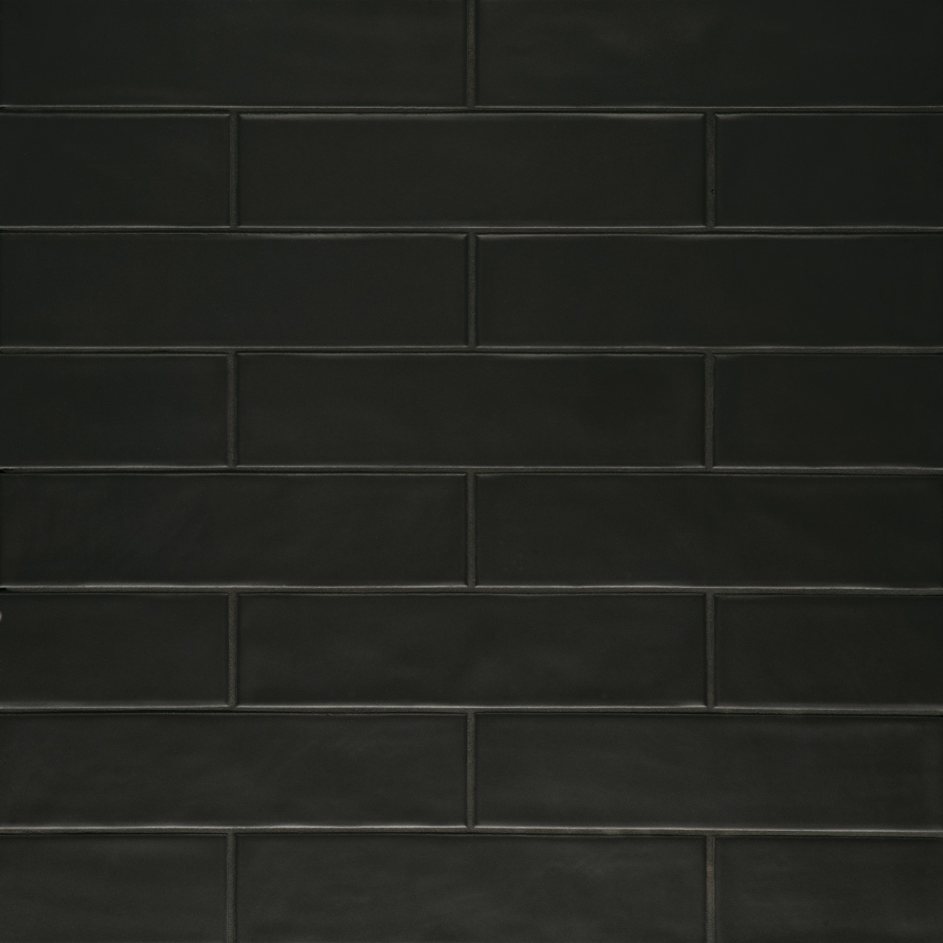 Clara 2.75" x 11" Matte Porcelain Tile in Noir | Bedrosians Tile & Stone