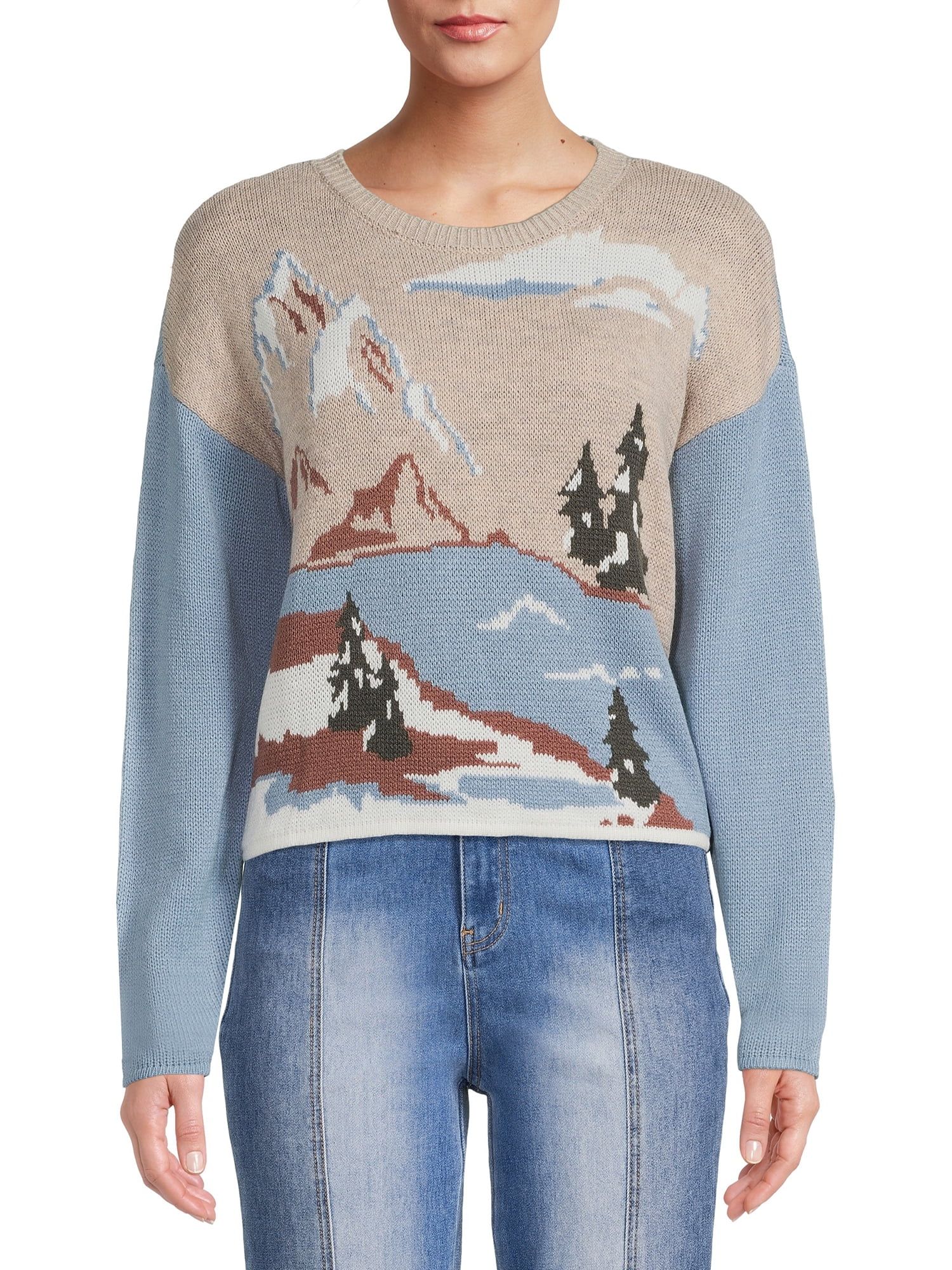Madden NYC Junior's Scenic Sweater - Walmart.com | Walmart (US)