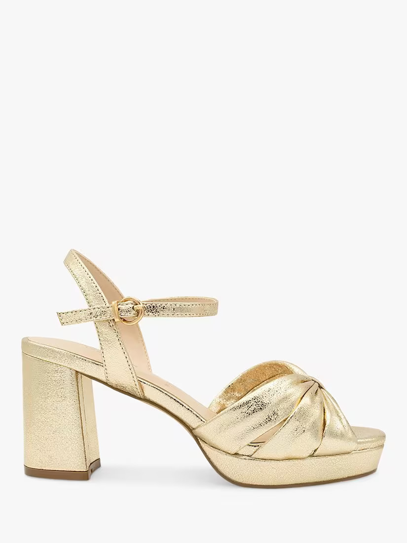 Paradox London Nerita Wide Fit Platform Sandals | John Lewis (UK)