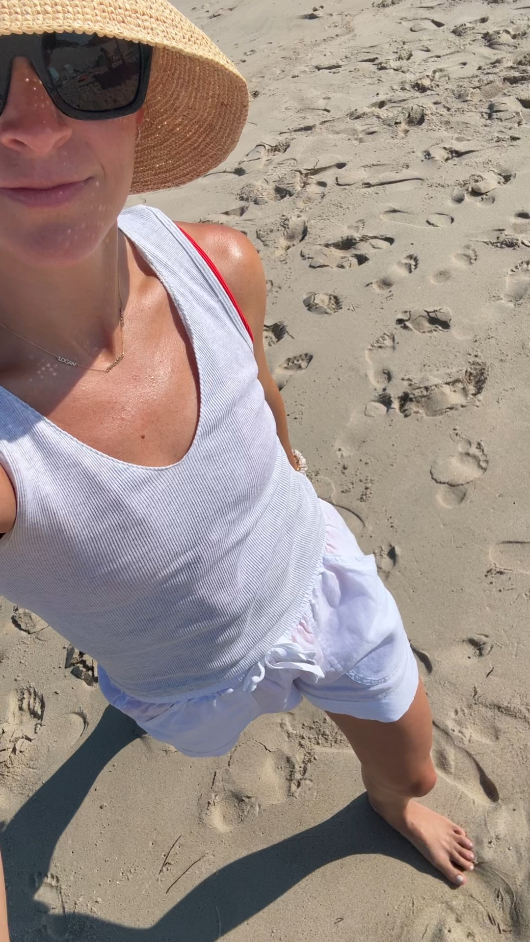 simple beach layers. 
•small in tank
•small in shorts

#LTKootd #LTKgrwm #LTKSwim