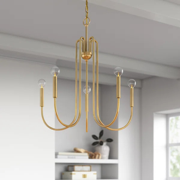 Annalyssa 5 - Light Dimmable Classic / Traditional Chandelier | Wayfair North America