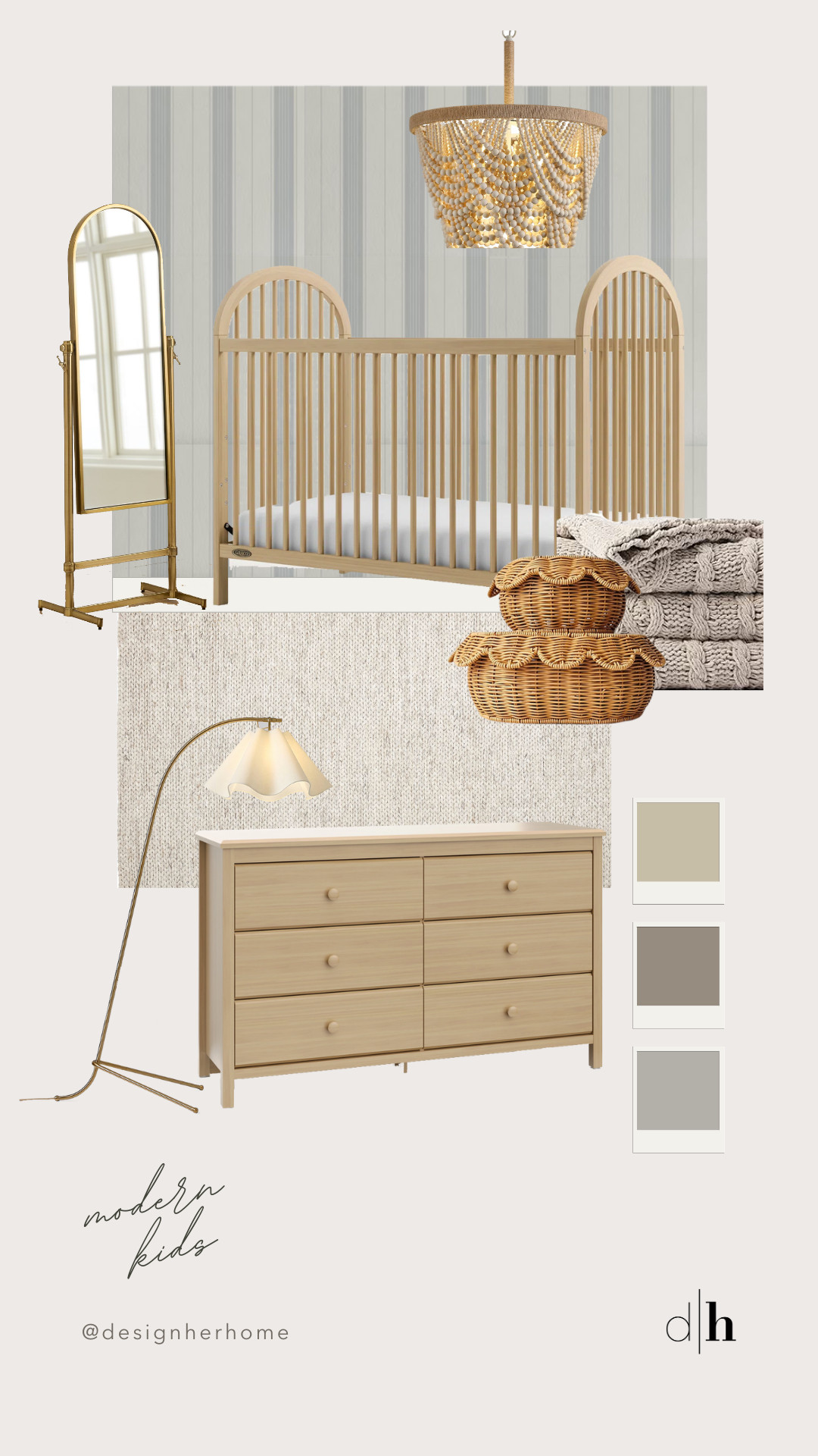 Luxury nursery design, for way less! 

This nursery mood board blends timeless neutrals, elevated textures, and modern heirloom pieces to create a calm, sophisticated space for baby and beyond. 

Think designer nursery furniture, soft organic textiles, warm wood tones, and refined details that grow with your child.

Perfect inspiration for a luxury nursery, modern nursery design, or an elevated neutral baby room that feels intentional—not themed.

✨ Shop the moodboard + save for nursery inspiration


nursery design, nursery inspiration, gender neutral, interior design, home design, luxury nursery, ltk casa 

 #LTKcanada #LTKsale #LTKhome