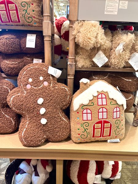 Gingerbread Man + Gingerbread House Pillow from Kirkland’s for Christmas! Love them both. Had to get them ❤️

#christmaspillows #christmasdecor #gingerbreadhouse #gingerbreadmen #kirklands

#LTKhome #LTKHoliday #LTKSeasonal