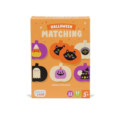 Chuckle & Roar - Halloween Matching - Family Game Night Fun - Spooky Themed Classic Game - Great for Preschool Learning - Ages 3 and Up | Amazon (US)