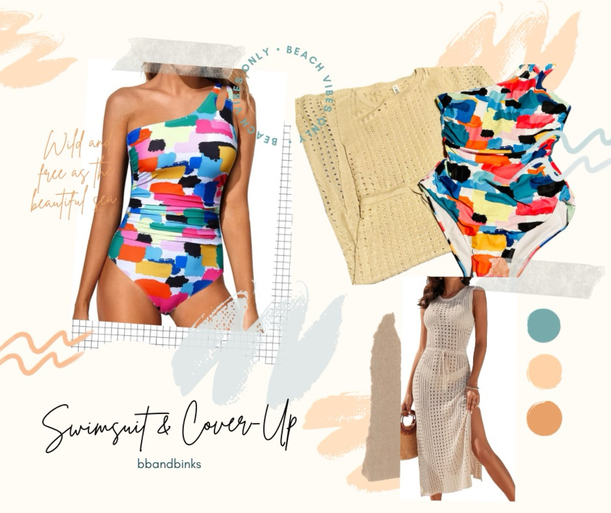 Fabulous and affordable swimsuit and coverup 

#LTKstyletip #LTKswim #LTKfindsunder50